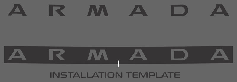 Nissan Armada (SUV) | 2021-2024 | Tailgate Logo | #NIAR21LOT