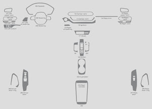 Honda Prelude (Coupe) | 2026-2026 | Dash kit (Full) | #HOPR26INF