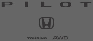 Honda Pilot (SUV) | 2023-2026 | Badging | #HOPI23BDG