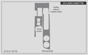 Lexus IS 350 (Sedan) | 2014-2020 | Special Selection | #DYLEIS14SET7B