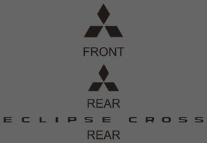 Mitsubishi Eclipse Cross (SUV) | 2022-2026 | Badging | #LUXEC22BDG
