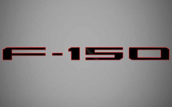 Ford F-150 Lightning (Crew Cab) | 2022-2025 | 2Tones Tailgate Logo | #FOFL23LOI