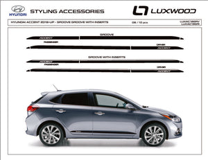Hyundai Accent (Hatchback) | 2018-2020 | Groove (2Tones) | #LUXAC18GRI
