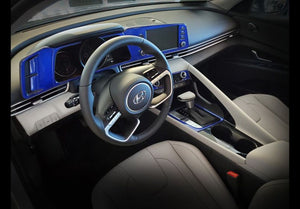Hyundai Elantra (Sedan) | 2021-2023 | Dash kit (Full) | #LUXEN21INT