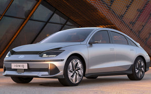 Hyundai Ioniq 6 (Sedan) | 2023-2025 | Hood Deflector | #LUXI623DEF