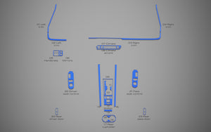 Hyundai Ioniq 6 (Sedan) | 2023-2025 | Dash kit (Full) | #HYI623INF