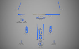 Hyundai Ioniq 6 (Sedan) | 2023-2025 | Dash kit (Full) | #LUXI623INF
