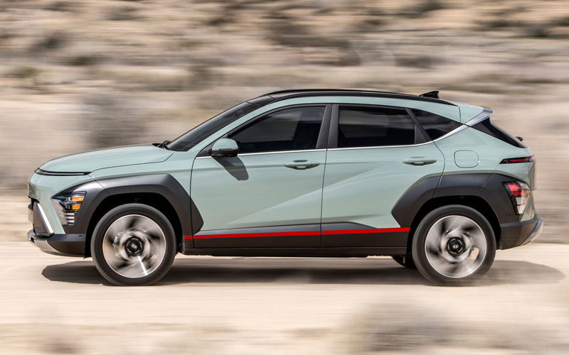 Hyundai Kona N Line (SUV) | 2024-2025 | Rocker | #LUXKO24RK2