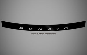 Hyundai Sonate (berline) | 2020-2023 | Protecteur de pare-chocs avec logo | #LUXSO20BUL