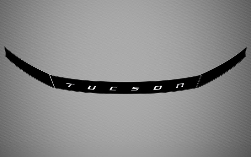 Hyundai Tucson N Line (SUV) | 2022-2025 | Hood Deflector w/logo | #LUXTU22DEL