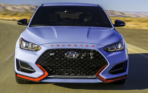 Hyundai Veloster (Hatchback) | 2019-2022 | Hood Logo | #LUXVE19LOG