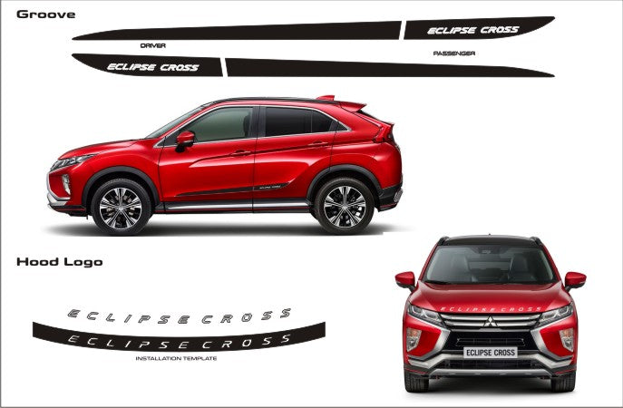 Mitsubishi Eclipse Cross (SUV) | 2018-2021 | Exterior Trim | #LUXEC18GRZ