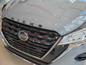 Nissan Kicks Play (SUV) | 2025-2025 | Hood Deflector + logo | #LUXKP25DEK