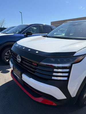 Nissan Kicks (SUV) | 2025-2026 | Hood Deflector w/logo | #LUXKI25DEL