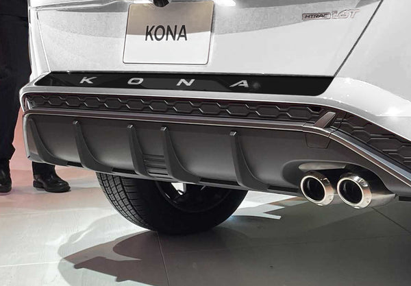 Hyundai Kona N Line (SUV) | 2024-2024 | Bumper protector w/logo | #LUXKN24BUL