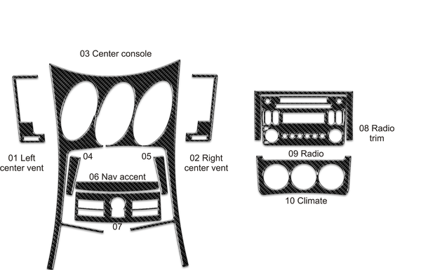 Nissan 350Z (Convertible) | 2006-2008 | Special Selection | #NI3506SET1