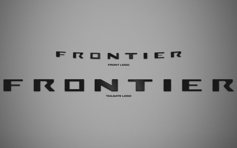 Nissan Frontier (King Cab) | 2025-2025 | Hood and Tailgate Logos | #NIFR25LOK