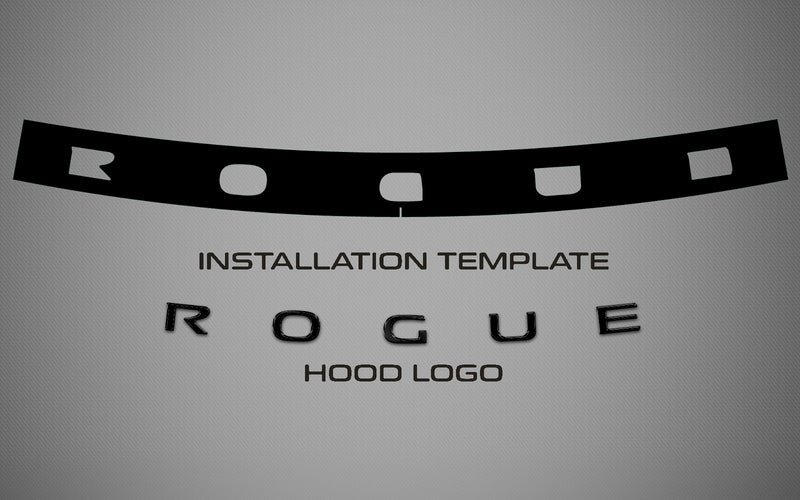 Nissan Rogue (SUV) | 2021-2024 | Hood Logo | #LUXRO21LOG