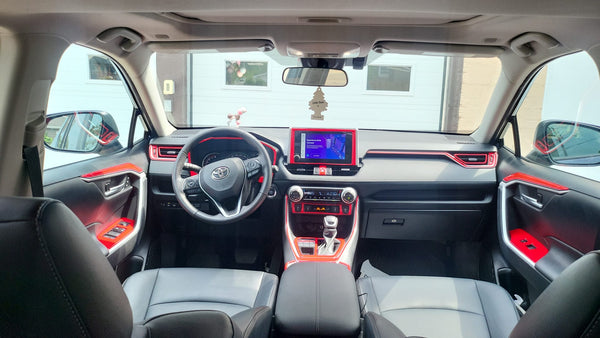 Toyota RAV4 Hybrid (SUV) | 2019-2025 | Dash kit (Full) | #TORA19INF