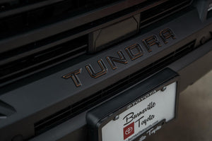 Toyota Tundra (CrewMax Cab) | 2022-2026 | Hood and Tailgate Logos | #TOTU22LOK