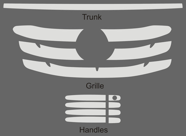 Hyundai Santa Fé (SUV) | 2010-2011 | Garniture extérieure | #HYSA10EXT