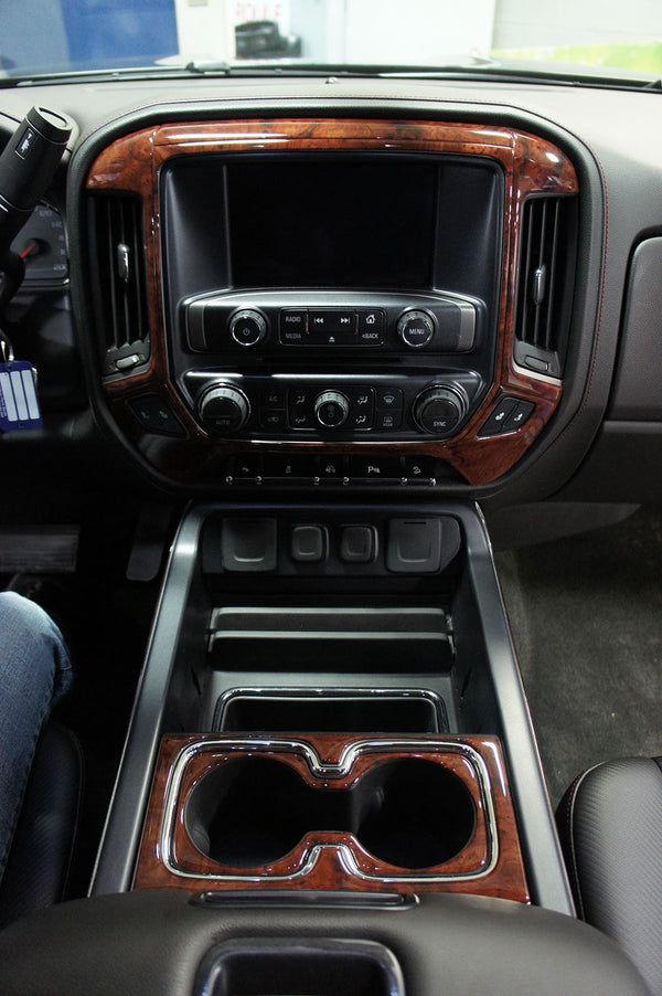 Chevrolet Silverado 3500HD (cabine multiplace) | 2014-2018 | Kit tableau de bord (complet) | #CHSI14INF