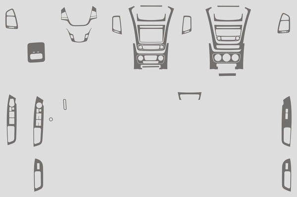 Kia Sorento (VUS) | 2014-2015 | Kit tableau de bord (complet) | #KISR14INF