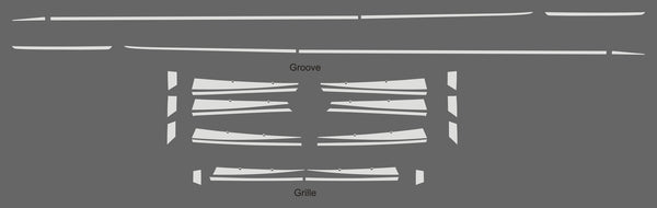 Cadillac CTS (berline) | 2008-2013 | Garniture extérieure | #CACT08EXT