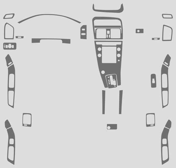 Volvo XC60 (SUV) | 2010-2012 | Dash kit (Full) | #VOX609INF