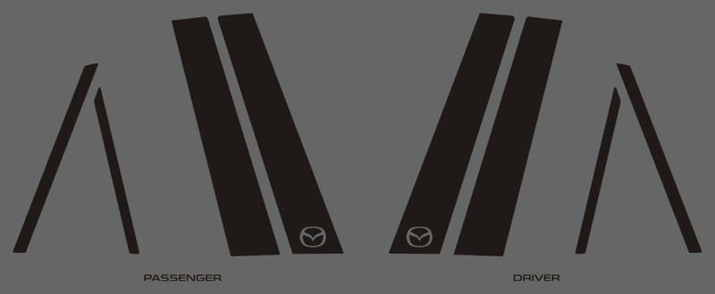 Mazda 3 (Hatchback) | 2010-2013 | Pillars | #MAM310SPIL