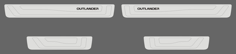 Mitsubishi Outlander (VUS) | 2014-2021 | Garniture extérieure | #LUXOU14SIL