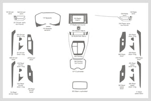 Toyota RAV4 Hybrid (SUV) | 2019-2025 | Dash kit (Full) | #TORA19INF