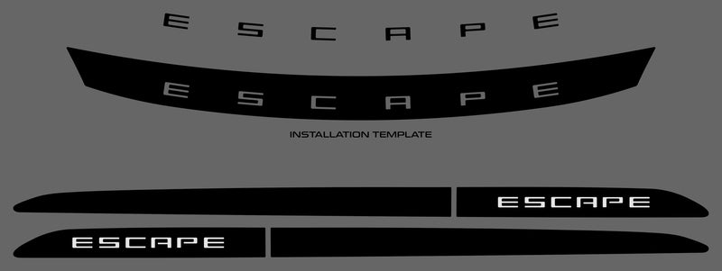 Ford Escape (SUV) | 2020-2022 | Rocker Kit | #FOES20RKK