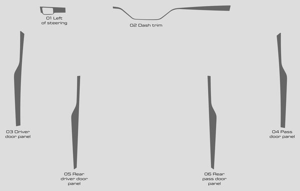 Hyundai Accent (berline) | 2018-2022 | Kit tableau de bord (Signature) | #HYAC18SGN