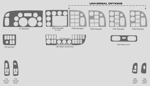 Peterbilt 365 (Truck) | 2016-2021 | Dash kit (Full) | #PE3616INFN