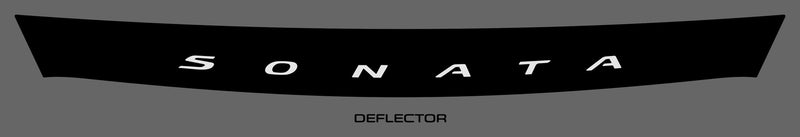 Hyundai Sonata (Sedan) | 2020-2023 | Hood Deflector w/logo | #HYSO20DEL