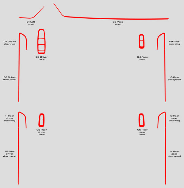 Hyundai Sonate (berline) | 2020-2023 | Kit tableau de bord (Signature) | #HYSO20SGN