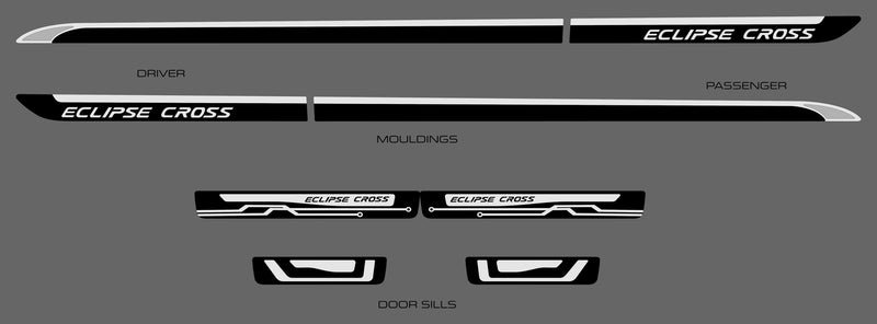 Mitsubishi Eclipse Cross (VUS) | 2018-2021 | Garniture extérieure | #LUXEC18PPP