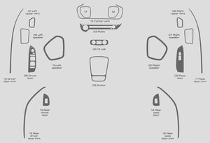 Hyundai Venue (SUV) | 2020-2023 | Kit tableau de bord (complet) | #LUXVU20INF