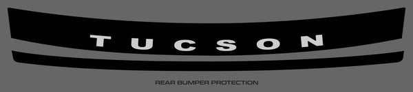 Hyundai Tucson (SUV) | 2016-2021 | Bumper protector w/logo | #LUXTU16BUL