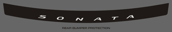 Hyundai Sonata (Sedan) | 2020-2023 | Bumper protector w/logo | #LUXSO20BUL