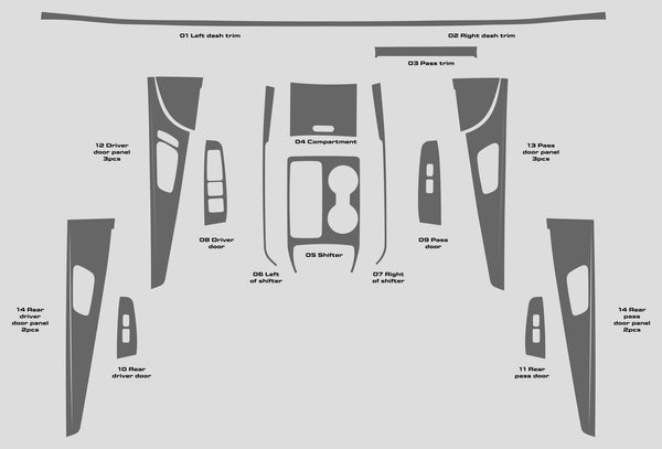 Kia Sorento (VUS) | 2016-2020 | Sélection Originale | #KISR16OEM