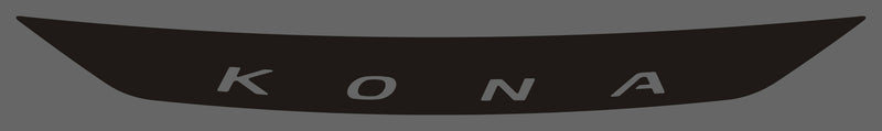 Hyundai Kona (SUV) | 2020-2021 | Hood Deflector w/logo | #LUXKO18DEL