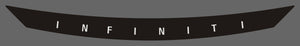 Infiniti QX50 (SUV) | 2019-2024 | Hood Deflector w/logo | #INX519DEL