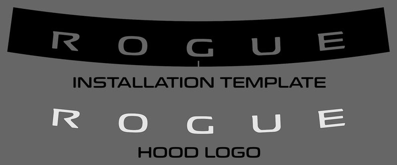 Nissan Rogue (SUV) | 2021-2025 | Hood Logo | #NIRO21LOG