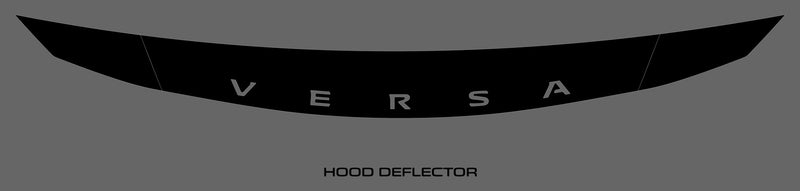 Nissan Versa (Sedan) | 2021-2024 | Hood Deflector w/logo | #NIVE21DEL