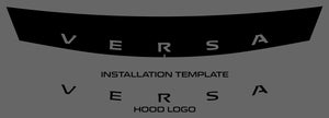 Nissan Versa (Sedan) | 2021-2024 | Hood Logo | #LUXVE21LOG