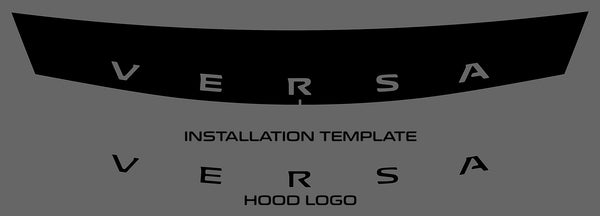 Nissan Versa (Sedan) | 2021-2024 | Hood Logo | #LUXVE21LOG