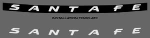 Hyundai Santa Fe (SUV) | 2021-2023 | Hood Logo | #LUXSA21LOG