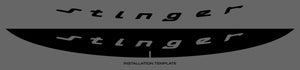 Kia Stinger (Sedan) | 2018-2023 | Hood Logo | #KIST18LOG